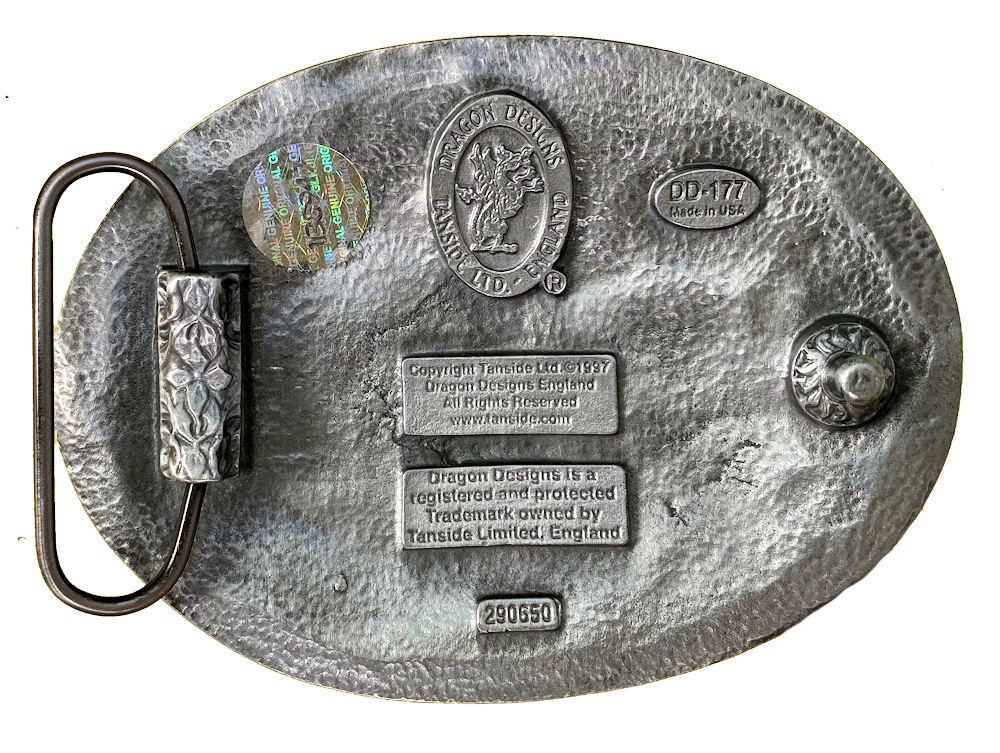 Rodeo Steer Belt Buckle